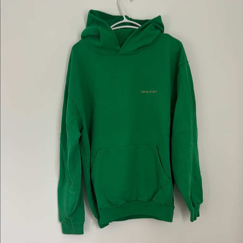 Sporty & Rich Green Hoodie